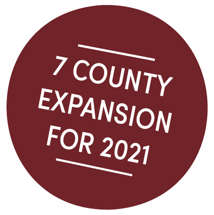 7 county expansion for 2021